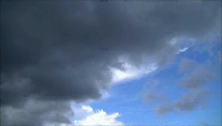 A moody sky with clouds from AkioLife's short film This Moment, Live It Up